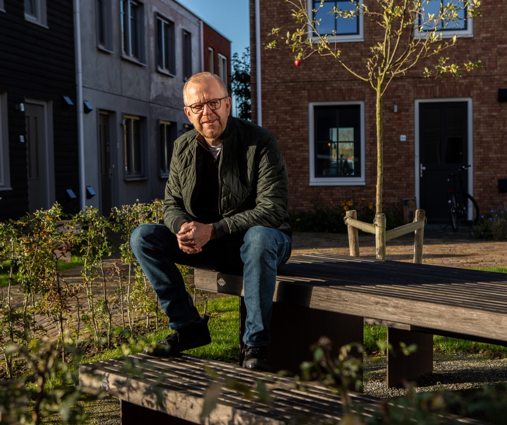 Arjen Hoeber over zijn verblijf in een duurzame wisselwoning op De Loskade